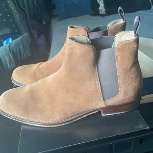 Brown Aldo Chelsea boots